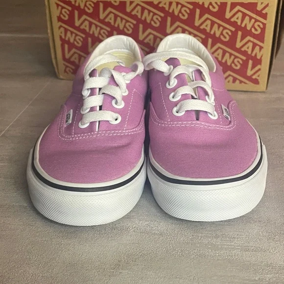 Vans -Orchid/True White Women's Sneakers- New w Box SZ 6 - Picture 6 of 7